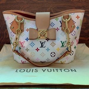 Louis Vuitton White Multicolore Annie MM